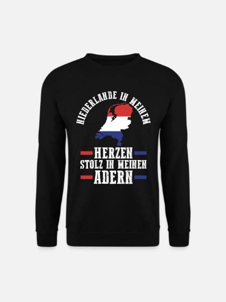 Netherlands Netherlands Holland - Unisex Sweatshirt - black