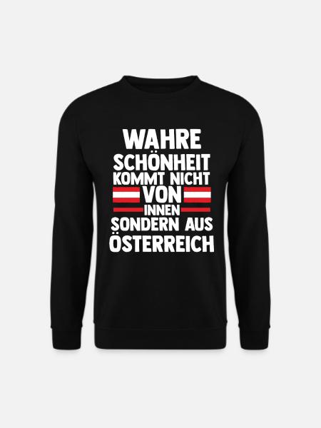 Austrians Austria - Unisex Sweatshirt - black