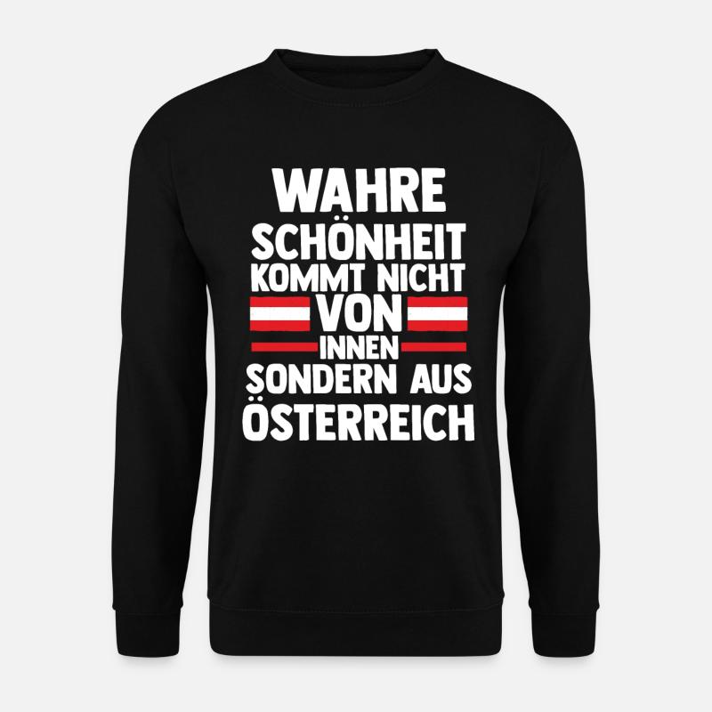 Österreicher Österreich - Unisex Pullover - Schwarz