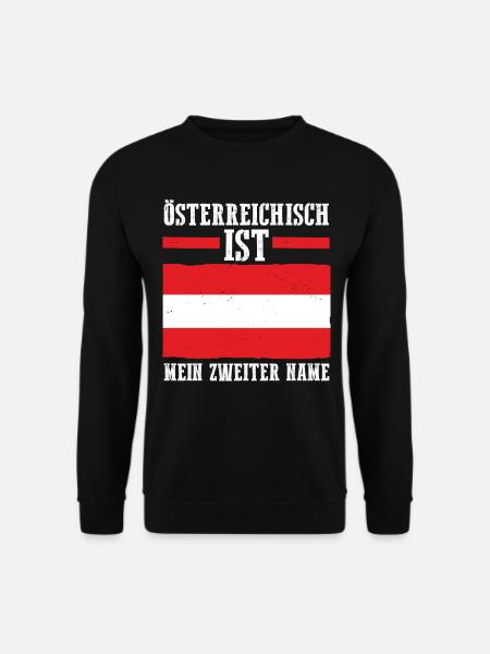Austrians Austria - Unisex Sweatshirt - black