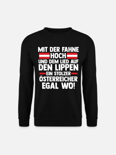 Austrians Austria - Unisex Sweatshirt - black