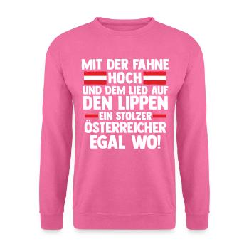 Austrians Austria - Unisex Sweatshirt - pink - Front