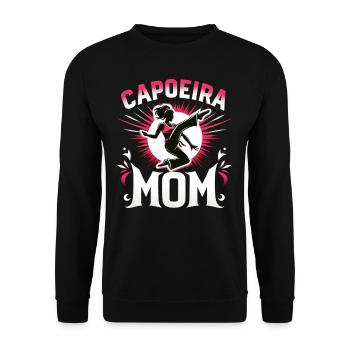 Capoeira Mama - Unisex Pullover - Schwarz - Vorne - Alina (178cm) & Michal (187cm)