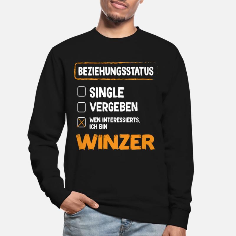 Vigneron Relation Statut Vigneron Profession viticole Sweat-shirt Unisexe