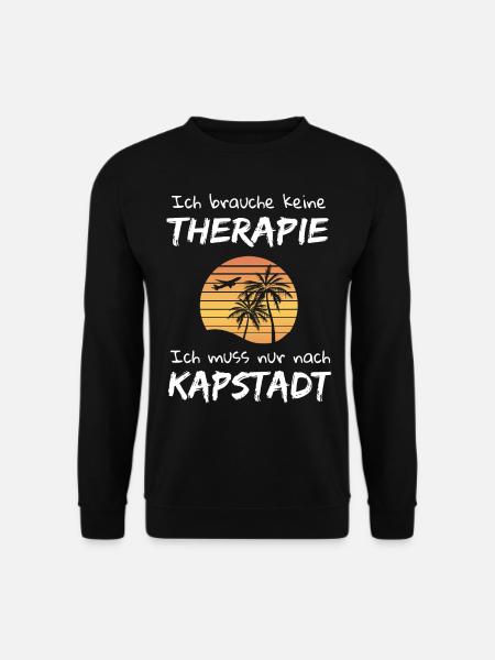 Kapstadt Südafrika Cape Town Urlaub Idee - Unisex Pullover - Schwarz