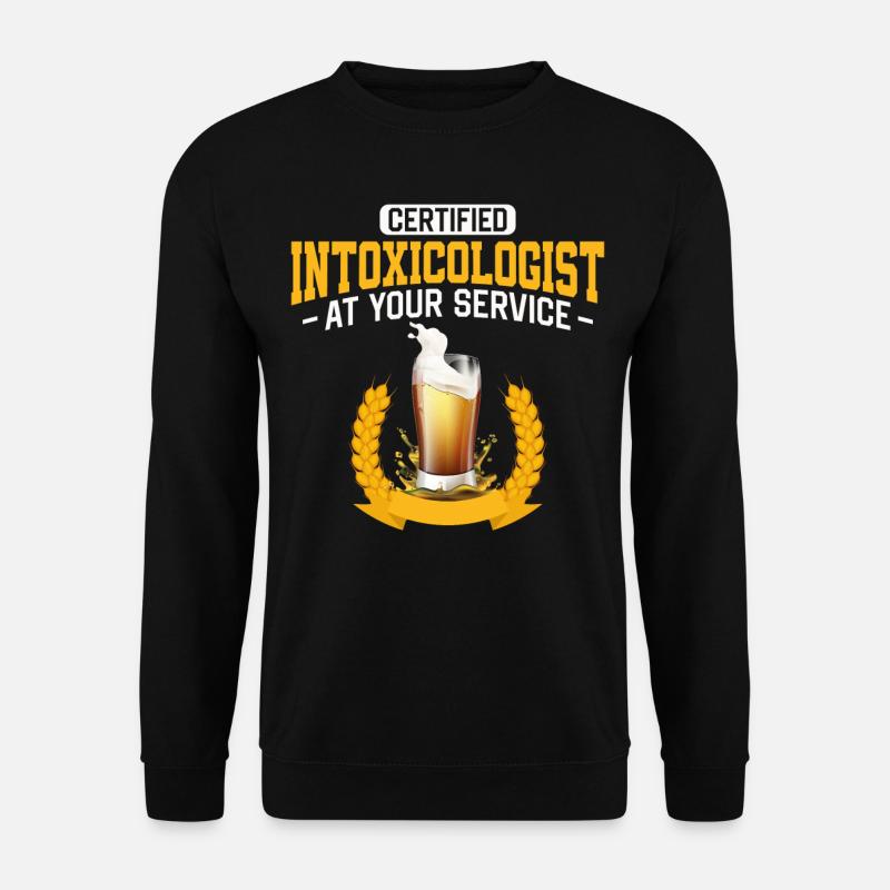 Barman mixologue certifié - Sweat-shirt Unisexe - noir