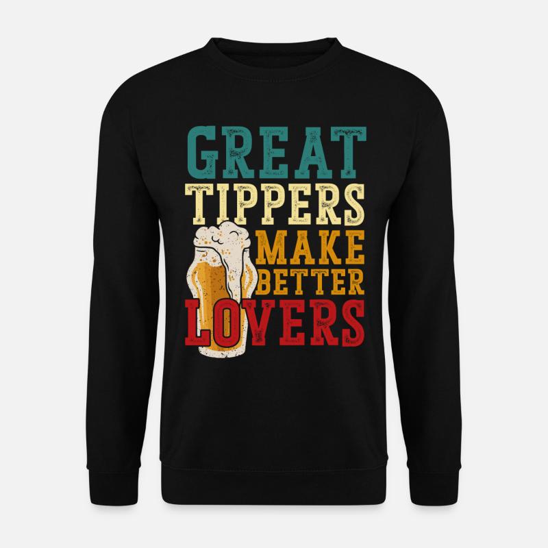Barman Mixologue Grands pourboires - Sweat-shirt Unisexe - noir