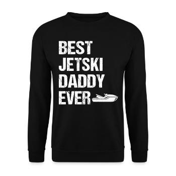 Meilleur papa de jetski de tous les temps - Jetski Racing Jetski Dadd - Sweat-shirt Unisexe - noir - Devant - Alina (178cm) & Michal (187cm)