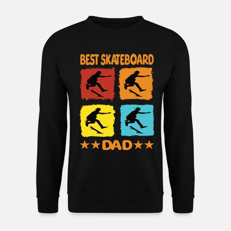 Best Skateboard Dad - Unisex Sweatshirt - black