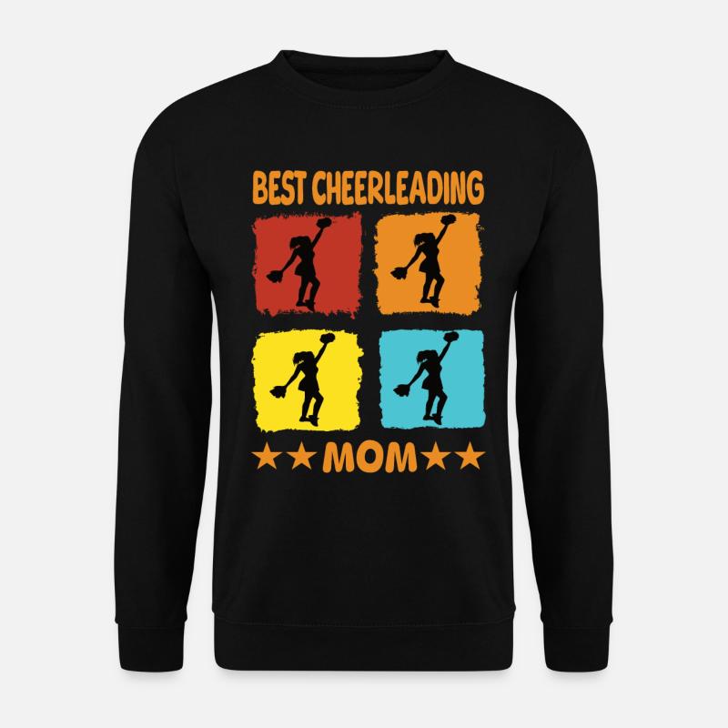 Best Cheerleading Mom - Unisex Pullover - Schwarz