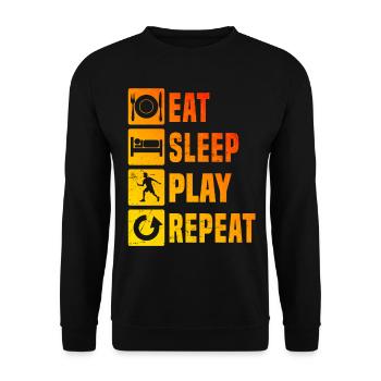 Joueurs de badminton Badminton Femmes - Sweat-shirt Unisexe - noir - Devant - Alina (178cm) & Michal (187cm)