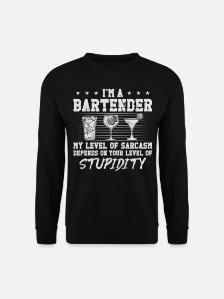 Bartender Mixologist I'm A - Unisex Pullover - Schwarz