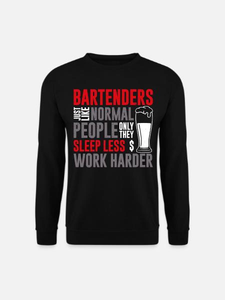 Bartender Mixologist Bartenders - Unisex Sweatshirt - black