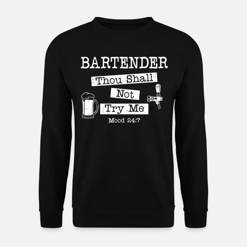 Bartender Mixologist Bartender - Unisex Sweatshirt - black