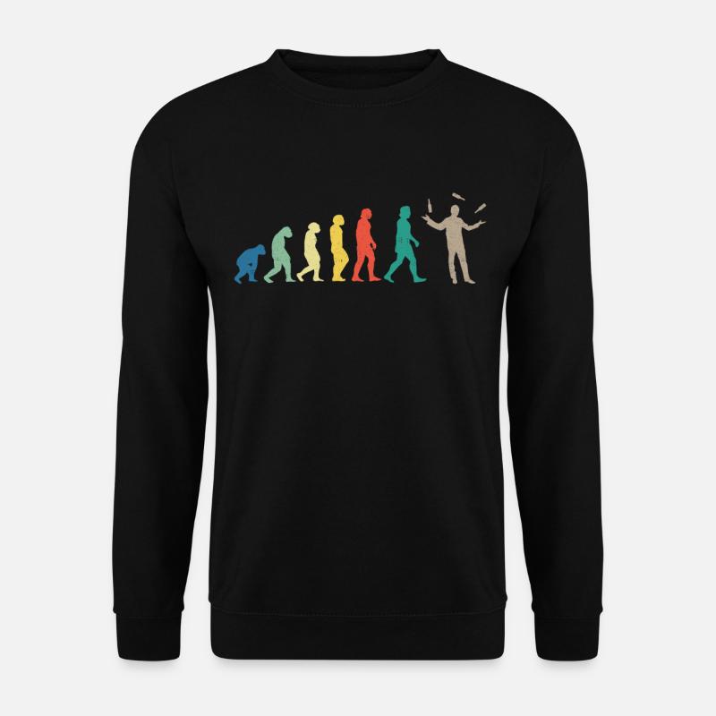 Bartender Mixologist Evolution - Unisex Pullover - Schwarz