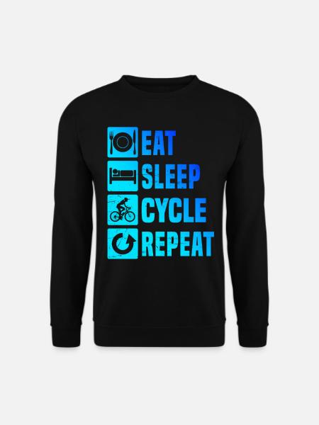 Mtb Mountainbike Herren Radeln Radfahrer - Unisex sweater - sort
