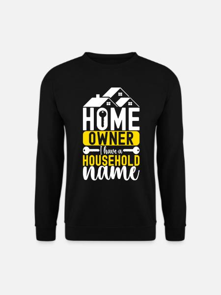 Homeowners Housewarming Party - Unisex Sweatshirt - black