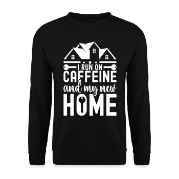 Pendaison de crémaillère des propriétaires - Sweat-shirt Unisexe - noir - Devant - Alina (178cm) & Michal (187cm)