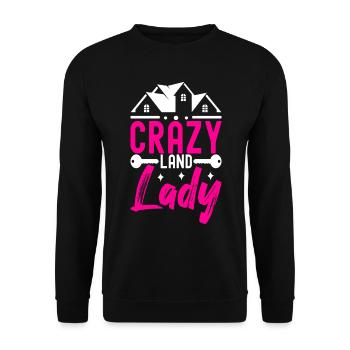 Pendaison de crémaillère des propriétaires - Sweat-shirt Unisexe - noir - Devant - Alina (178cm) & Michal (187cm)