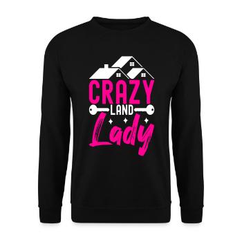 Pendaison de crémaillère des propriétaires - Sweat-shirt Unisexe - noir - Devant - Alina (178cm) & Michal (187cm)