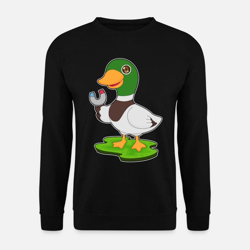Duck Magnet - Unisex Sweatshirt - black