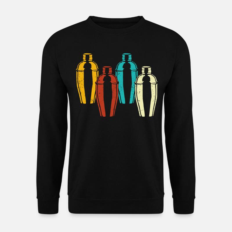 Bartender Mixologist Retro - Unisex Sweatshirt - black
