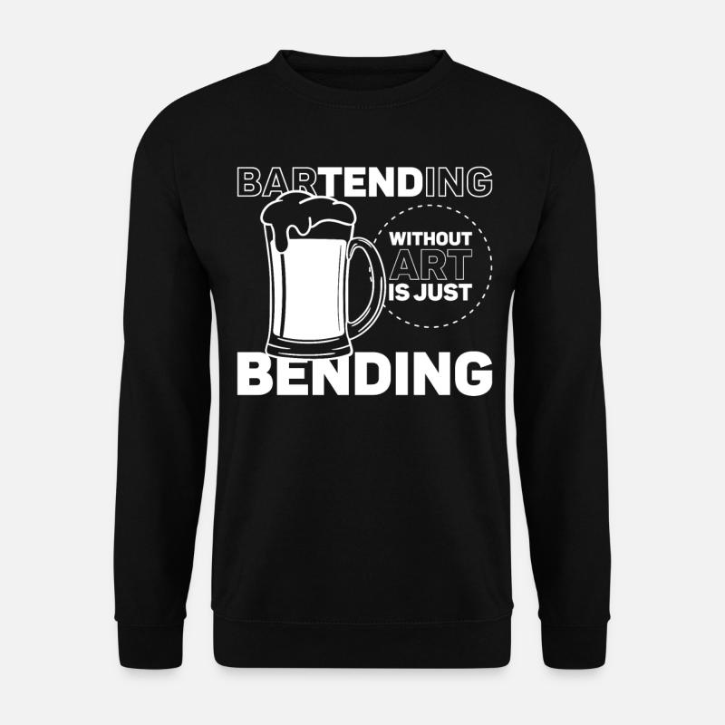 Barman Mixologue Barman - Sweat-shirt Unisexe - noir