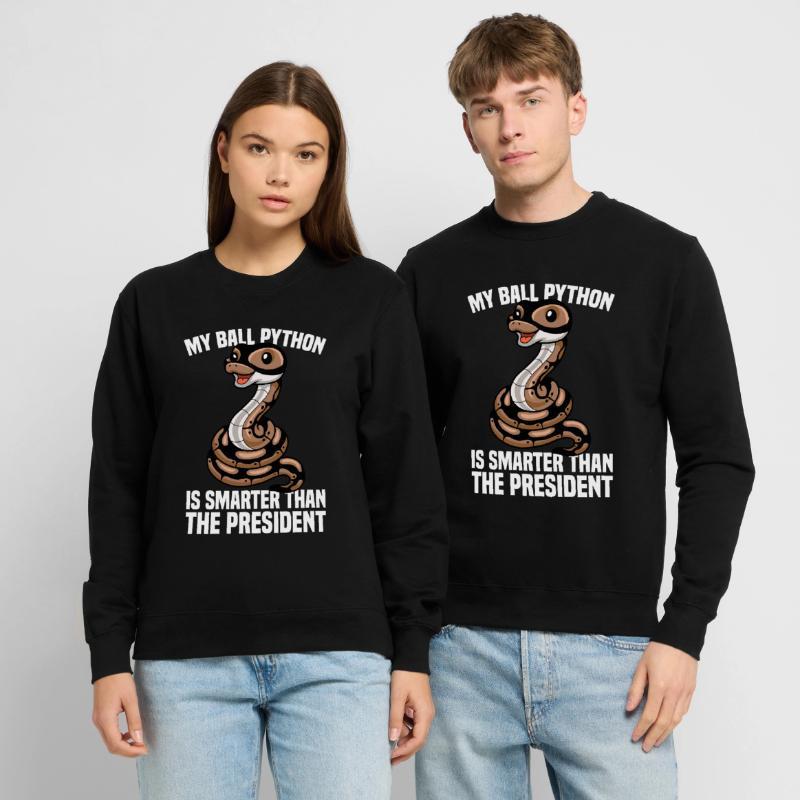 Boule de banane Python Herpétologiste Boule de corail Sweat-shirt Unisexe