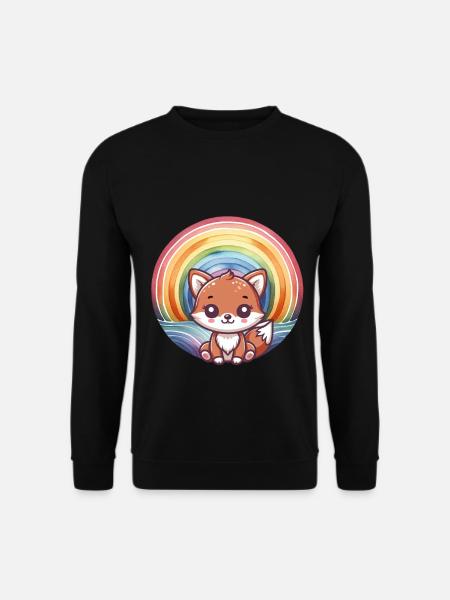 Renard Renards Enfants Enfant - Sweat-shirt Unisexe - noir