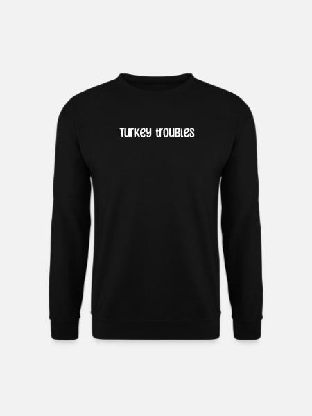 Bowling - Turkey troubles - Unisex Sweatshirt - black