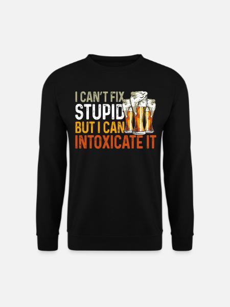 Bartender Mixologist I Can't Fix - Unisex Sweatshirt - black