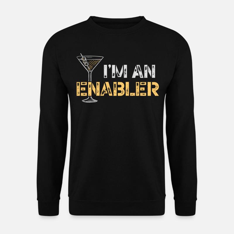 Bartender Mixologist I'm An - Unisex Pullover - Schwarz