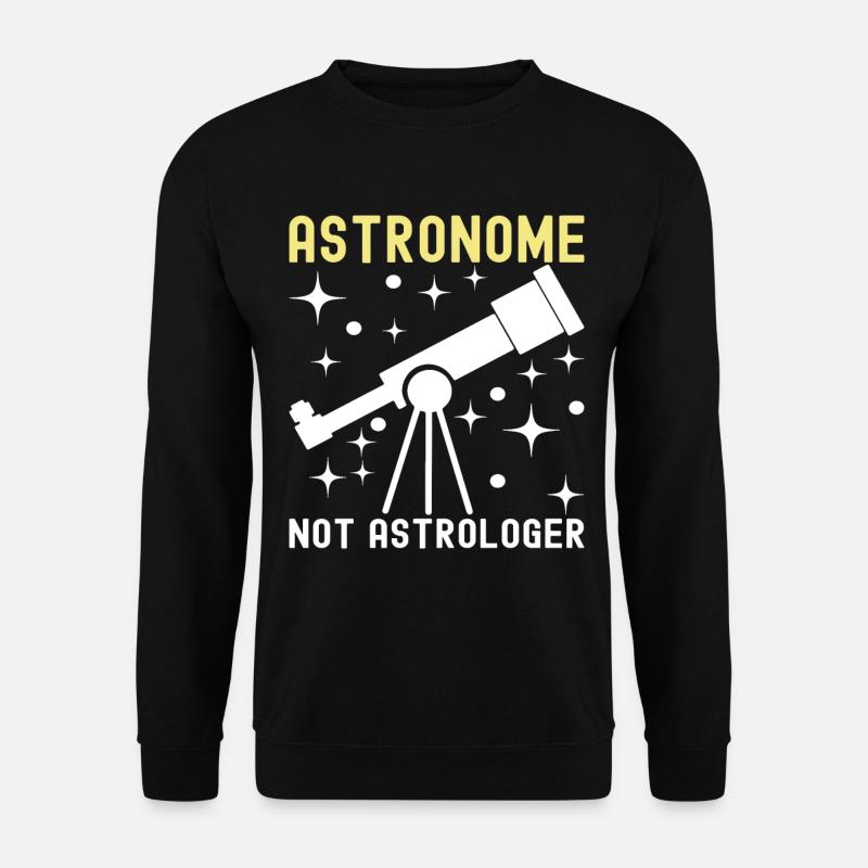 Atronome Astronomy - Unisex Sweatshirt - black