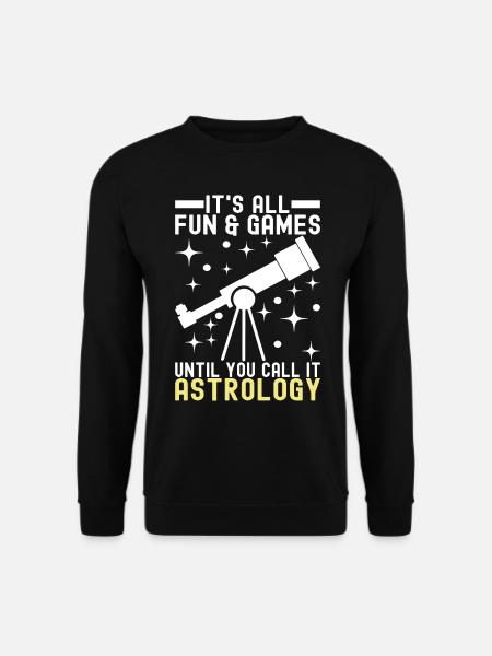 Atronome Astronomy - Unisex Sweatshirt - black
