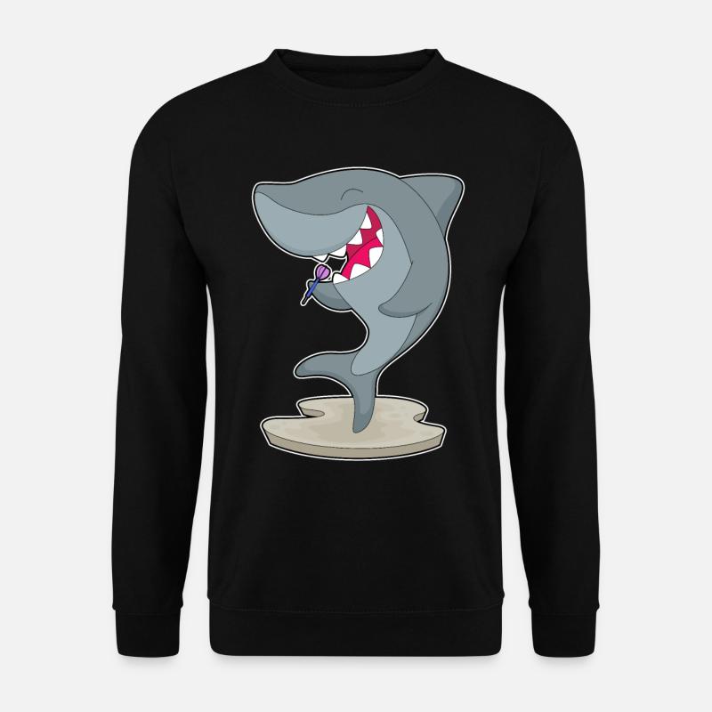 Fléchette de requin - Sweat-shirt Unisexe - noir
