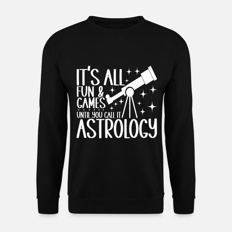 Astronomie astronome - Sweat-shirt Unisexe - noir