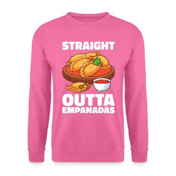 Empanada Spanische Teigtasche Mexikanisch - Unisex Pullover - Pink - Vorne