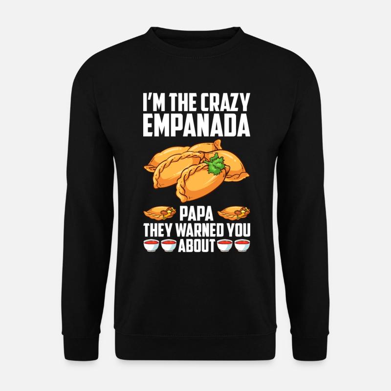 Empanada Dumpling Espagnole Mexicaine - Sweat-shirt Unisexe - noir