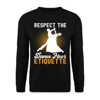 Ballroom Dance Ballroom Dancers Ballroom Dancers - Unisex Sweatshirt - black - Front - Alina (178cm) & Michal (187cm)