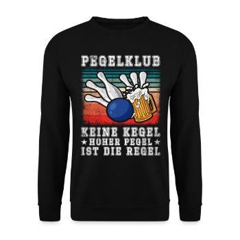 Gauge Club No Cones Le haut niveau est la règle - - Sweat-shirt Unisexe - noir - Devant - Alina (178cm) & Michal (187cm)