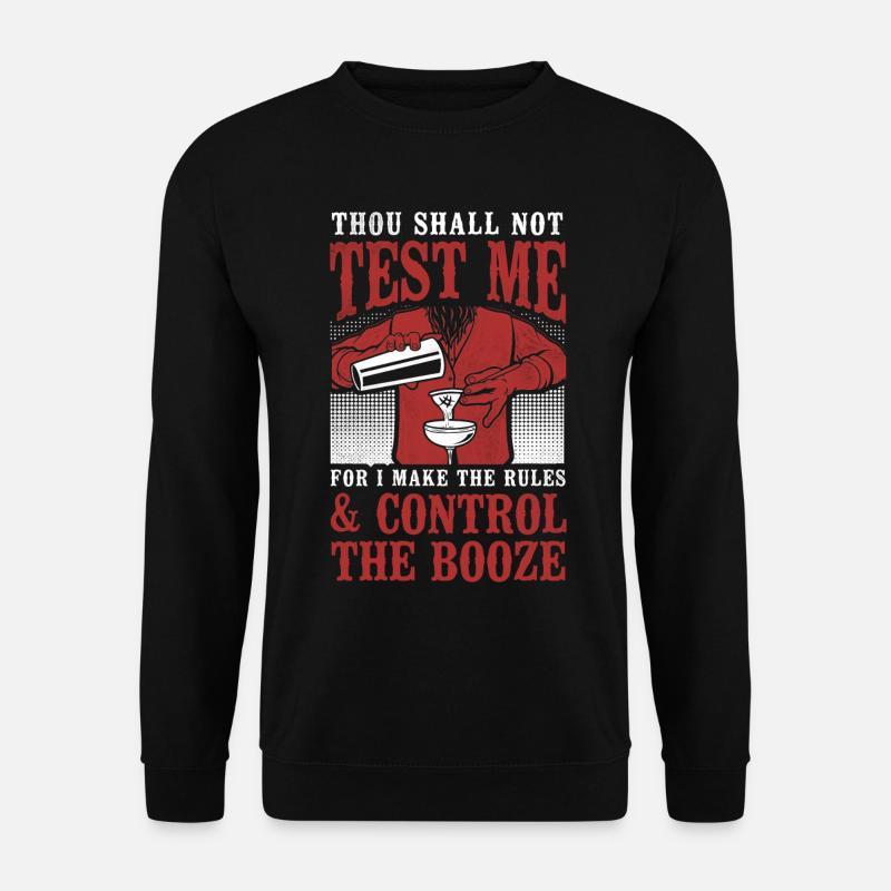Barman Mixologue Tu dois - Sweat-shirt Unisexe - noir