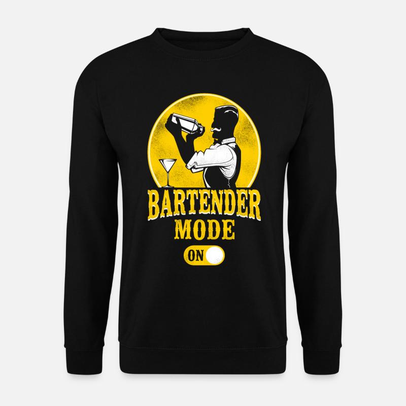 Bartender Mixologist Bartender - Unisex Pullover - Schwarz