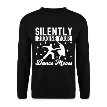 Ballroom Dance Ballroom Dancers Ballroom Dancers - Unisex Sweatshirt - black - Front - Alina (178cm) & Michal (187cm)