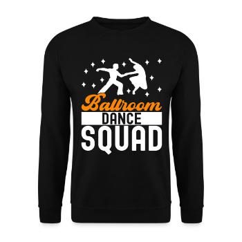 Ballroom Dance Ballroom Dancers Ballroom Dancers - Unisex Sweatshirt - black - Front - Alina (178cm) & Michal (187cm)