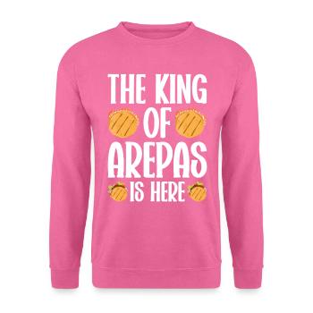 Arepa Kolumbianisches Essen - Unisex Pullover - Pink - Vorne