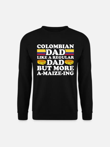 Cuisine colombienne d’Arepa - Sweat-shirt Unisexe - noir