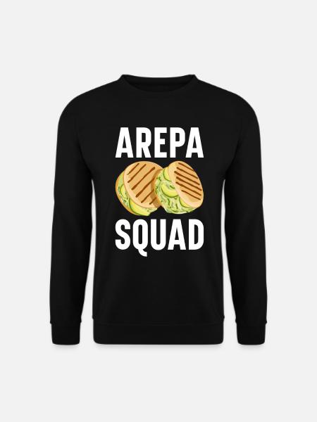 Cuisine colombienne d’Arepa - Sweat-shirt Unisexe - noir
