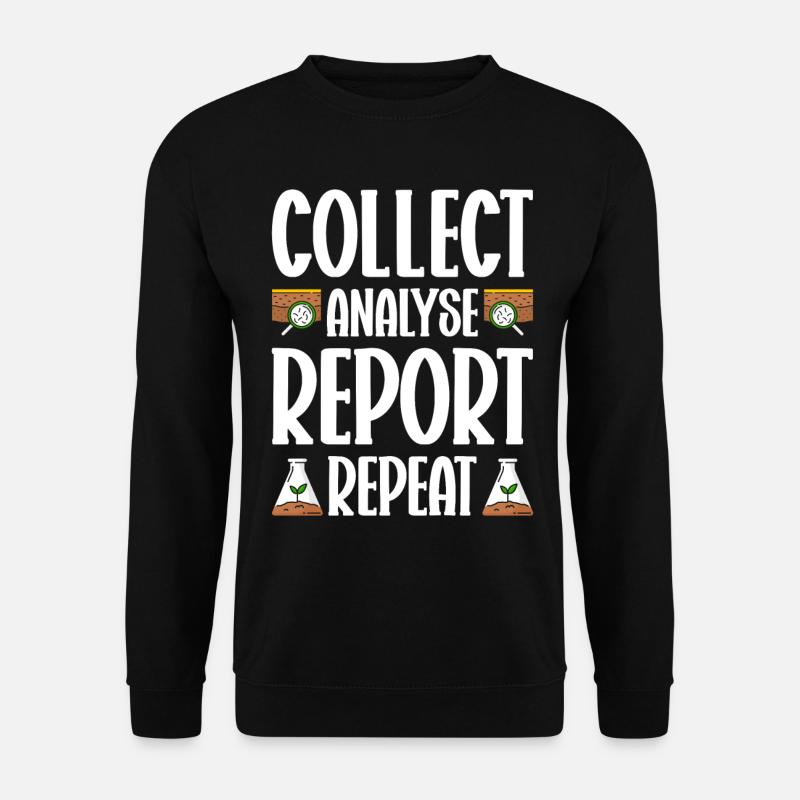 Soil Scientist Agricultural Scientist - Unisex Sweatshirt - black