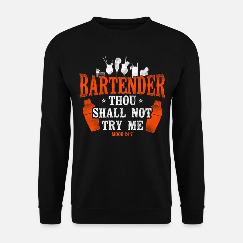 Bartender Mixologist Bartender - Unisex Sweatshirt - black