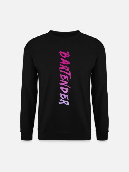 Bartender Mixologist Bartender - Unisex Sweatshirt - black